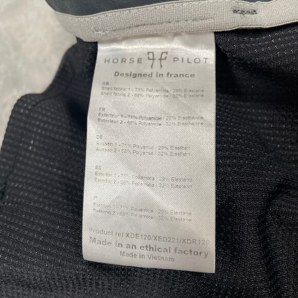 Horse Pilot X Design Breeches Medium Equestrian Horseback Riding Performance - Picture 4 of 14